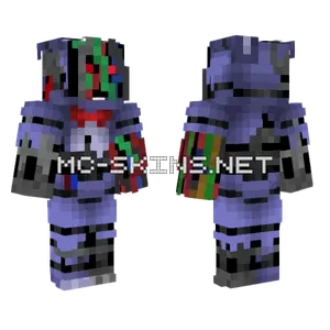 Ignited Bonnie Fanmade Minecraft skin