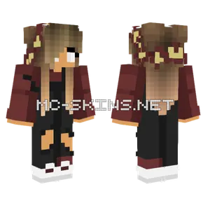 iiaquablu Girl Skin Minecraft skin