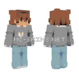 Illuminated Love Boy Minecraft skin