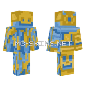 Im Da Splat Man Minecraft skin
