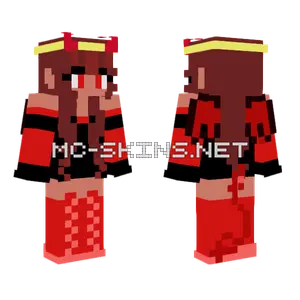Imdemonangel Red Devil Minecraft skin