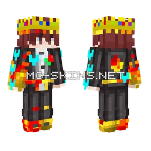 Immortal Demon Slushly Minecraft skin