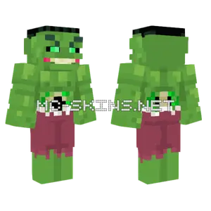 Immortal Hulk Minecraft skin