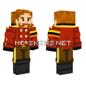 Imperial Ginger Minecraft skin
