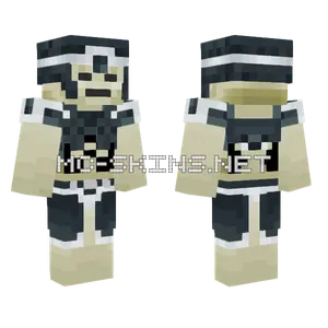 Imperial Skeleton Knight Minecraft skin