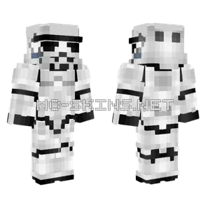 Imperial Stormtrooper Minecraft skin