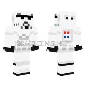 Imperial Stormtrooper Redesign Minecraft skin