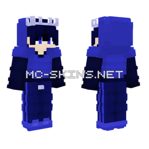 In The Blue Minecraft skin