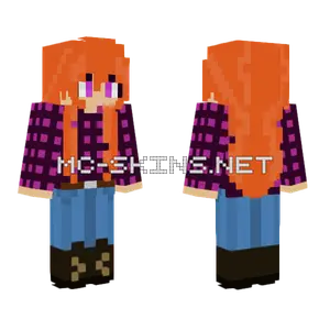 In The Carrot Patch Minecraft skin