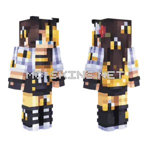 In The Eye Of The Swarm Minecraft skin