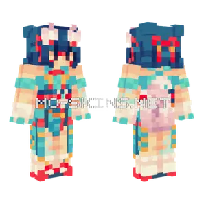 Inari Kiriko Overwatch Minecraft skin