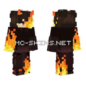 Incxndiary Fixed 2 Minecraft skin