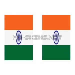 India Flag cape, outside and lining