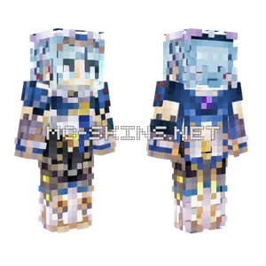 Ineffable Genshin Impact Minecraft skin