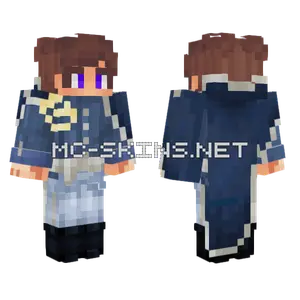 Infamousjj Blue Hoodie Minecraft skin