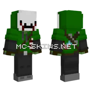 Infected Dream V2 Minecraft skin