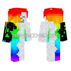 Infected Ultra Steve Minecraft skin