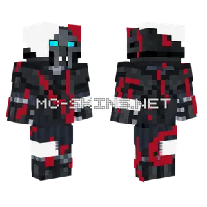 Injured Dread Knight Minecraft skin