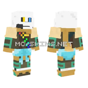 Ink Sans Minecraft skin