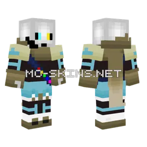 Ink Sans New Minecraft skin
