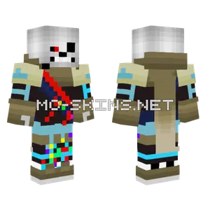 Ink Sans Phase 3 Minecraft skin