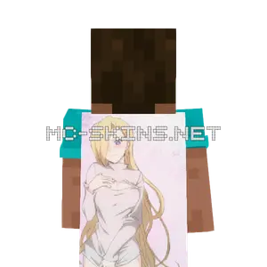 Ino Yamanaka Sweater cape, outside and lining