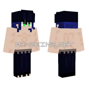 Inosuke Hashibira Minecraft skin