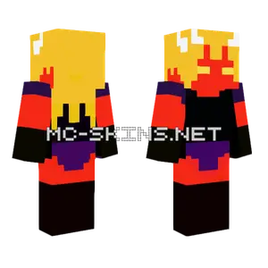 Insane Demon Girl Minecraft skin
