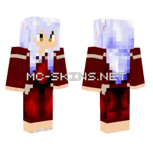 Inuyasha Minecraft skin
