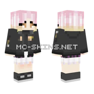 Inuyose Shinobu School Uniform Minecraft skin