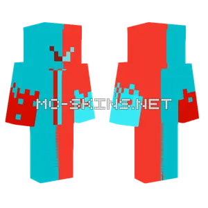 Invertion Minecraft skin