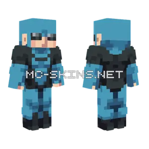 Invincible Bald Mark Minecraft skin