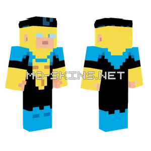 Invincible Comics Minecraft skin