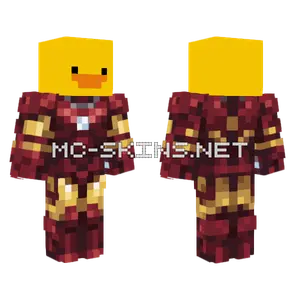 Iron Duck Suit Minecraft skin