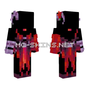 Iron Horns Red Dress Minecraft skin