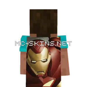 Iron Man cape, outside and lining