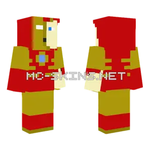 Iron Man Infinity War Minecraft skin