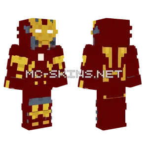 Iron Man Mark 11 Minecraft skin