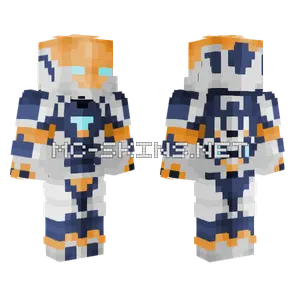 Iron Man Mark 39 Minecraft skin