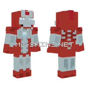 Iron Man Mark 5 Minecraft skin
