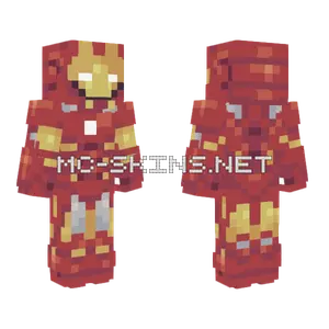 Iron Man Mark 7 Minecraft skin