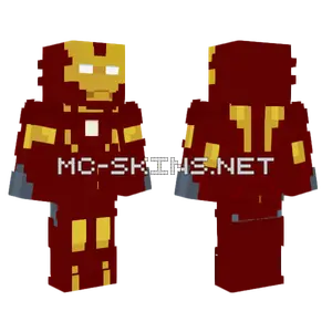 Iron Man Mark 8 Minecraft skin