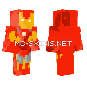 Iron Man Mark VII Minecraft skin