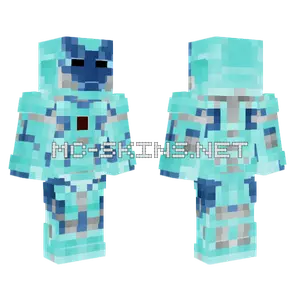Iron Man Negative Minecraft skin