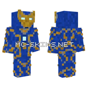 Iron Man Suit Minecraft skin