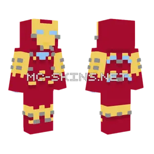 Iron Man Universe 48 Avenger Minecraft skin