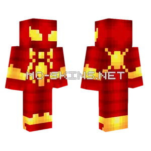 Iron Spider Comic Minecraft skin