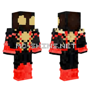 Iron Spider Miles Morales Minecraft skin