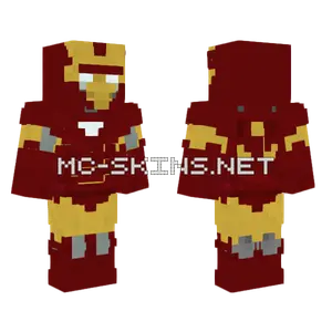 Iron Villager Mark 6 Minecraft skin