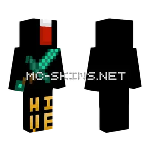 Is Anyone Good At Hive Bedwars Minecraft skin